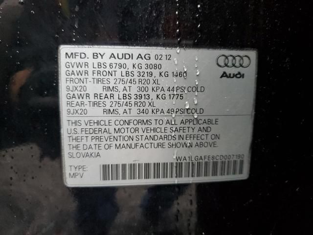 2012 Audi Q7 Premium Plus