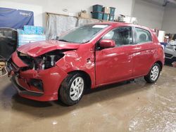 Salvage cars for sale at Elgin, IL auction: 2021 Mitsubishi Mirage ES