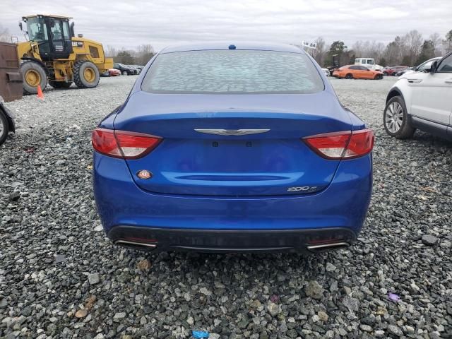 2015 Chrysler 200 S