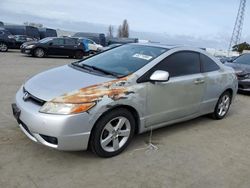 Salvage cars for sale at Hayward, CA auction: 2007 Honda Civic EX