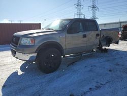 Salvage cars for sale at Elgin, IL auction: 2004 Ford F150 Supercrew