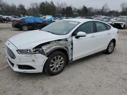 Salvage cars for sale from Copart Madisonville, TN: 2015 Ford Fusion S