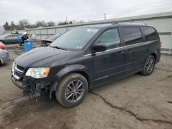 Dodge Grand Caravan sxt salvage cars for sale: 2017 Dodge Grand Caravan SXT