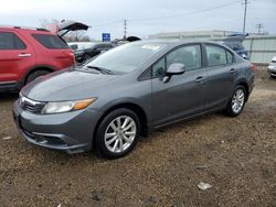 Salvage cars for sale at Chicago Heights, IL auction: 2012 Honda Civic EX