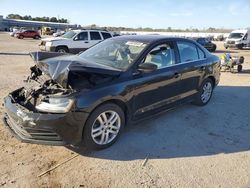 Salvage cars for sale at auction: 2017 Volkswagen Jetta S