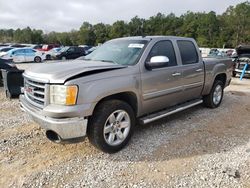 Salvage trucks for sale at Eight Mile, AL auction: 2013 GMC Sierra C1500 SLE