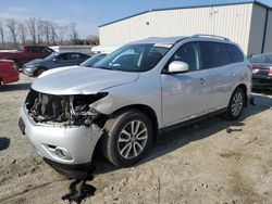 Nissan salvage cars for sale: 2015 Nissan Pathfinder S