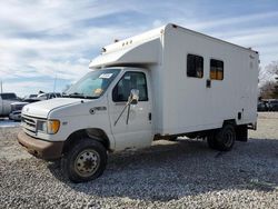 Salvage trucks for sale at Rogersville, MO auction: 2000 Ford Econoline E450 Super Duty Cutaway Van