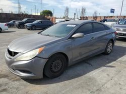 Salvage cars for sale at Wilmington, CA auction: 2011 Hyundai Sonata GLS