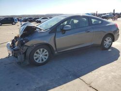 2012 Honda Civic LX en venta en Grand Prairie, TX