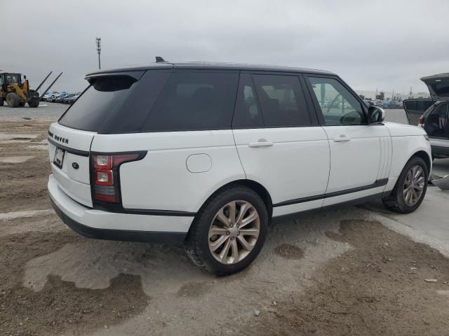 2016 Land Rover Range Rover HSE