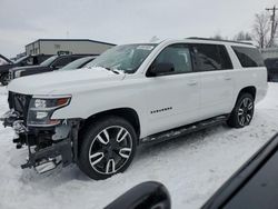 Salvage cars for sale at Wayland, MI auction: 2018 Chevrolet Suburban K1500 Premier