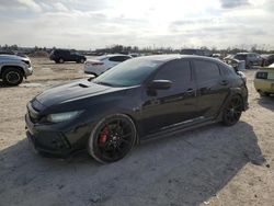 Salvage cars for sale at Houston, TX auction: 2019 Honda Civic TYPE-R Touring