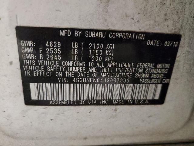 2018 Subaru Legacy 3.6R Limited