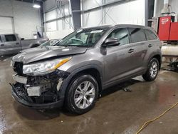 Salvage Cars with No Bids Yet For Sale at auction: 2016 Toyota Highlander LE