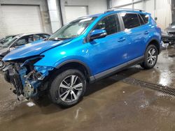 Salvage cars for sale at Ham Lake, MN auction: 2017 Toyota Rav4 XLE