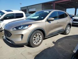 Salvage cars for sale at Wilmer, TX auction: 2021 Ford Escape SE