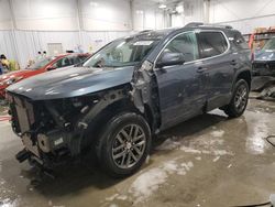 Salvage cars for sale at Wayland, MI auction: 2019 GMC Acadia SLT-1