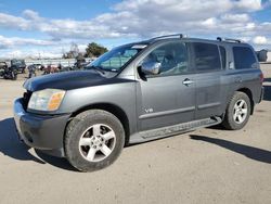 Nissan salvage cars for sale: 2006 Nissan Armada SE