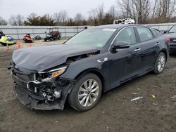 Salvage cars for sale at Windsor, NJ auction: 2018 KIA Optima LX