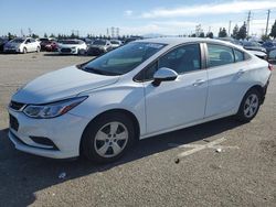 Salvage cars for sale at Rancho Cucamonga, CA auction: 2018 Chevrolet Cruze LS