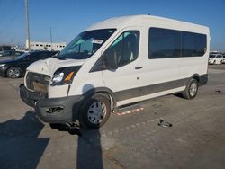 Salvage cars for sale at Grand Prairie, TX auction: 2022 Ford Transit T-350