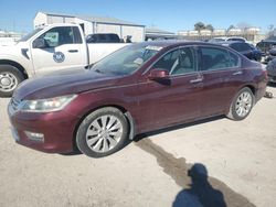 Salvage cars for sale at Tulsa, OK auction: 2015 Honda Accord EXL