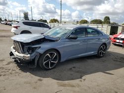 2022 Honda Accord Sport en venta en Miami, FL