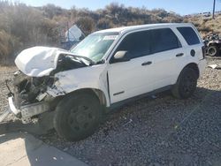 Salvage cars for sale at Reno, NV auction: 2008 Ford Escape XLS