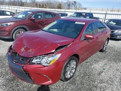 Salvage cars for sale at Spartanburg, SC auction: 2016 Toyota Camry LE