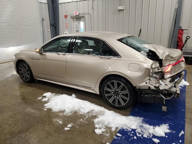 2017 Lincoln Continental Reserve