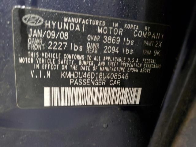 2008 Hyundai Elantra GLS