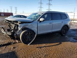 Salvage cars for sale at Elgin, IL auction: 2021 KIA Telluride SX