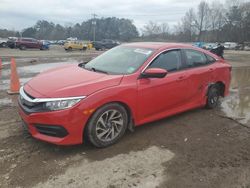 Honda salvage cars for sale: 2018 Honda Civic EX