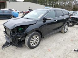 Salvage cars for sale at Seaford, DE auction: 2017 KIA Sorento LX