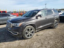 Salvage cars for sale at Indianapolis, IN auction: 2017 GMC Acadia Denali