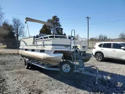 Salvage boats for sale at Sikeston, MO auction: 2003 Sun Tracker Boat With Trailer