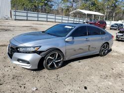 Salvage cars for sale at Austell, GA auction: 2019 Honda Accord Sport