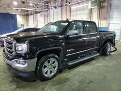 Salvage cars for sale at Woodhaven, MI auction: 2018 GMC Sierra K1500 SLT