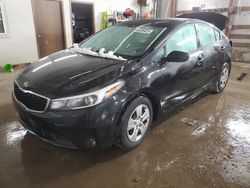 Salvage cars for sale at Pekin, IL auction: 2017 KIA Forte LX