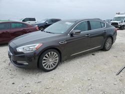 Salvage cars for sale at Temple, TX auction: 2015 KIA K900