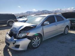 Salvage cars for sale at Magna, UT auction: 2009 Toyota Corolla Base