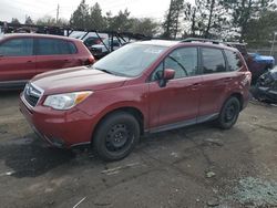 Salvage cars for sale at Denver, CO auction: 2015 Subaru Forester 2.5I Premium