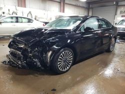 Salvage cars for sale at Elgin, IL auction: 2017 Ford Fusion Titanium