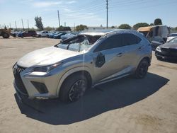 Carros salvage sin ofertas aún a la venta en subasta: 2020 Lexus NX 300 F Sport