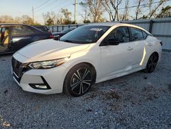 Salvage cars for sale at Riverview, FL auction: 2021 Nissan Sentra SR