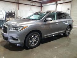 Salvage cars for sale at Oklahoma City, OK auction: 2020 Infiniti QX60 Luxe