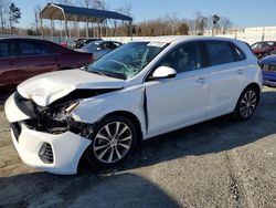 Salvage cars for sale at Spartanburg, SC auction: 2018 Hyundai Elantra GT