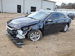 Salvage cars for sale at Grenada, MS auction: 2022 Chevrolet Malibu LT