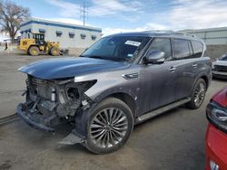 Salvage cars for sale at Albuquerque, NM auction: 2018 Infiniti QX80 Base